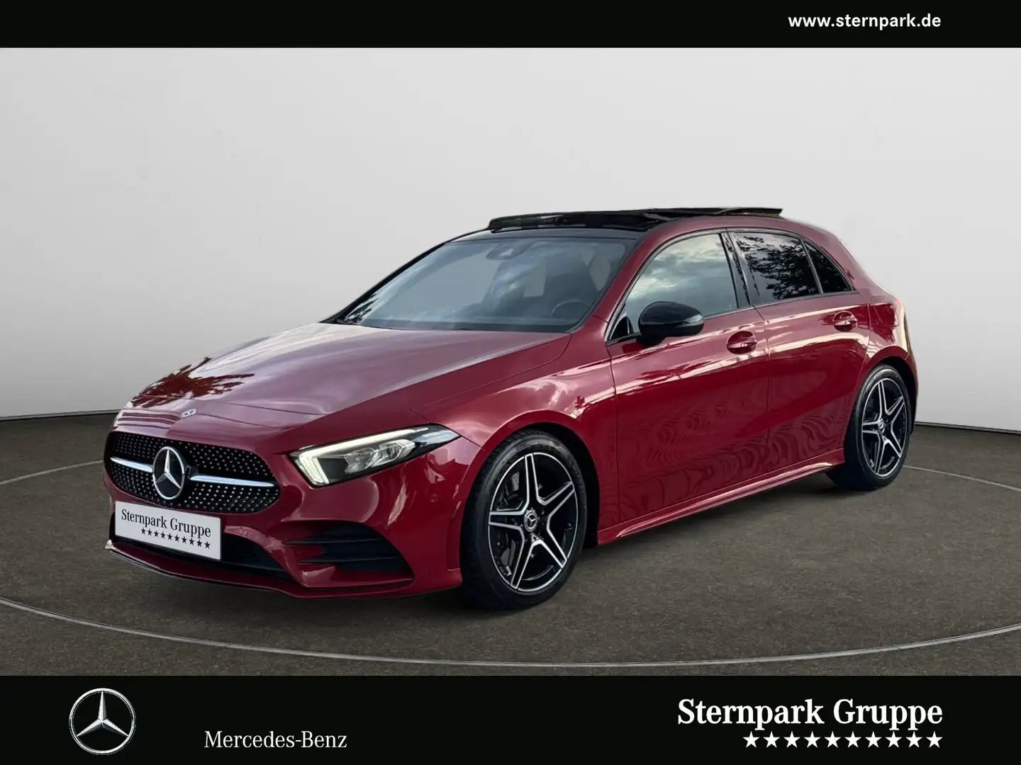 Mercedes-Benz A 250 A 250 AMG +Pano+Night+RfKam+LED+Ambiente+Navi+ Rouge - 1