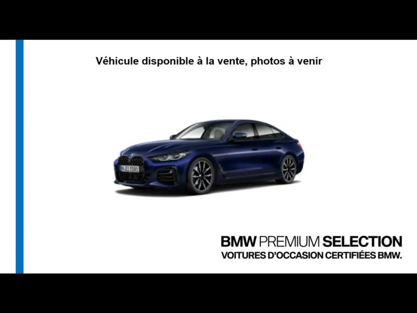 BMW 420 420dA  xDrive 190ch M Sport Bleu - 1