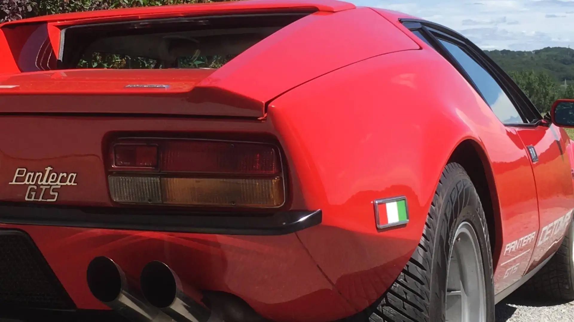 De Tomaso Pantera Factory GTS Deutsche Erstzulassung FIVA Identity Card Rot - 1