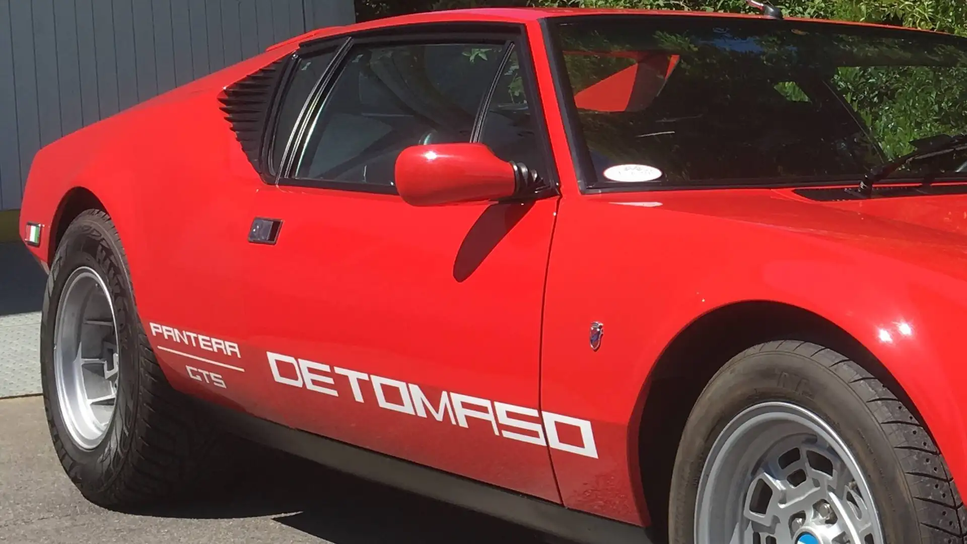 De Tomaso Pantera Factory GTS Deutsche Erstzulassung FIVA Identity Card Rot - 2