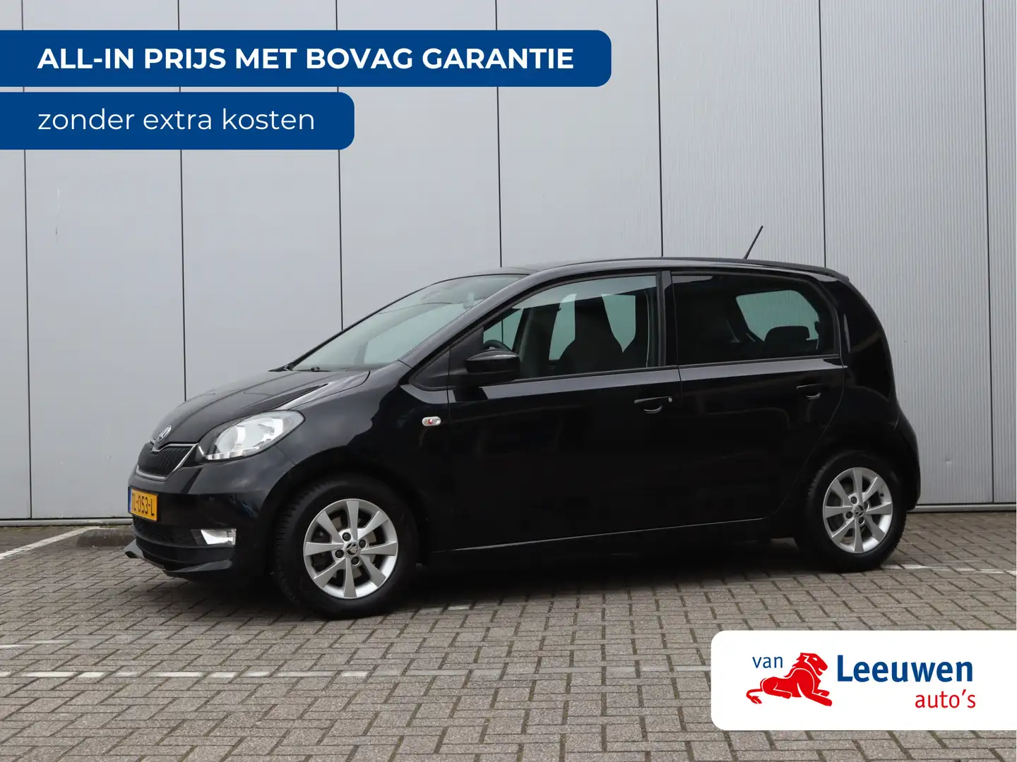 Skoda Citigo 1.0 Ambition | BOVAG-garantie | Cruise Control | A Zwart - 1