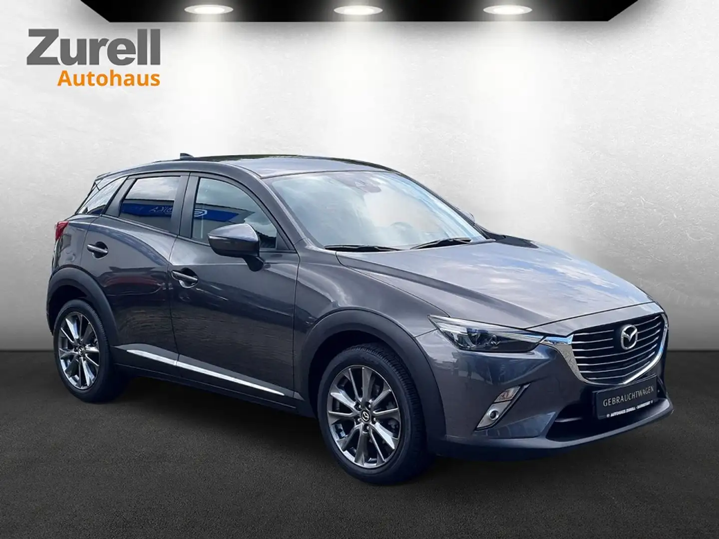 Mazda CX-3 SKYACTIV-G 120 FWD SKYACTIV-Drive 88kW (120 PS) AT Grijs - 1