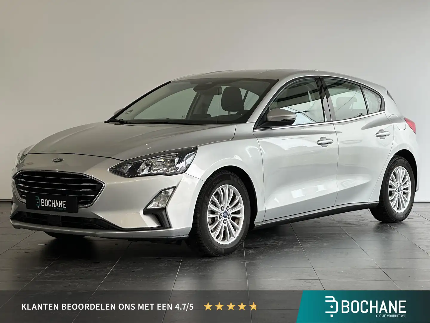 Ford Focus 1.5 EcoBoost Titanium Business NAVIGATIE | PARKEER Gris - 1