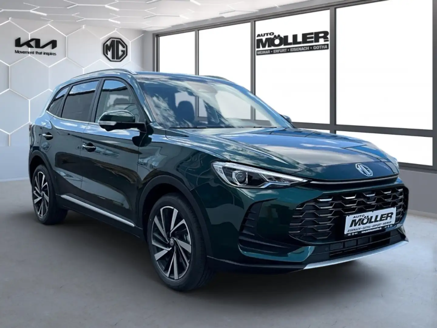 MG ZS Hybrid+ Luxury MY25 Leder Navi LED 360°ACC SHZ Vert - 2