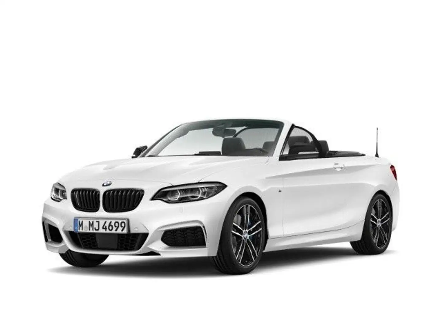 BMW 240 xDrive Cabrio *Kamera*NaviRTTI*LED*ACC*LHZ Wit - 1