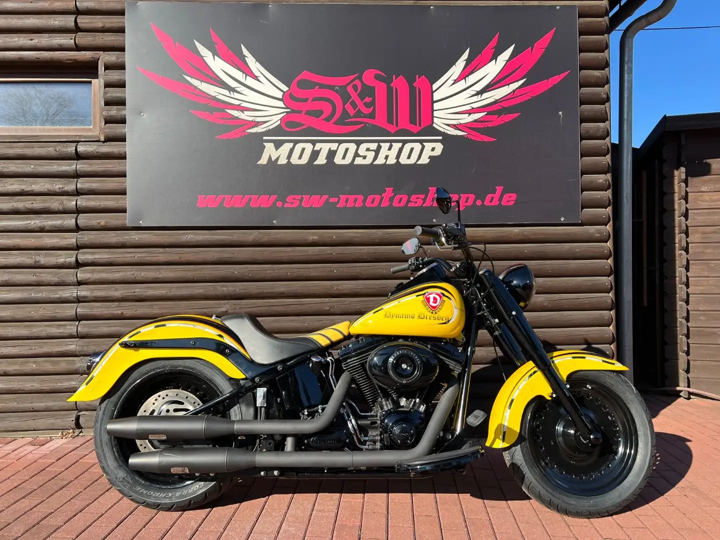 Harley-Davidson FLSTFB Fat Boy Special / Lo *103,1.Hand, Dynamo* Schwarz - 1