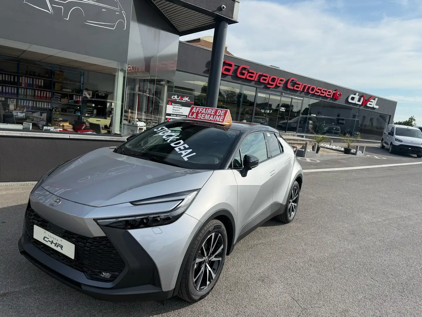 Toyota C-HR 🔥HYBRIDE LE TOP✅GRIS CLAIRE OU FONCÉ TOIT NO Grigio - 1