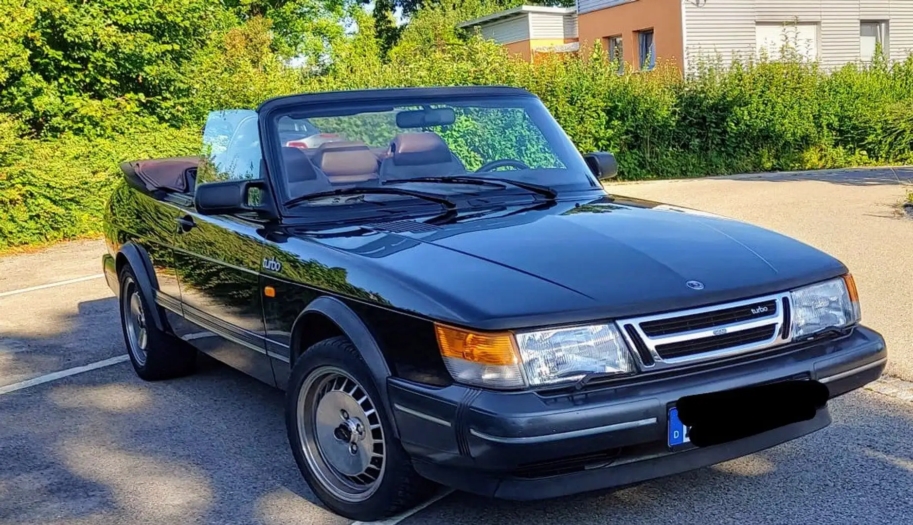 Saab 900 Saab 900 Turbo 16 Cabrio Noir - 1