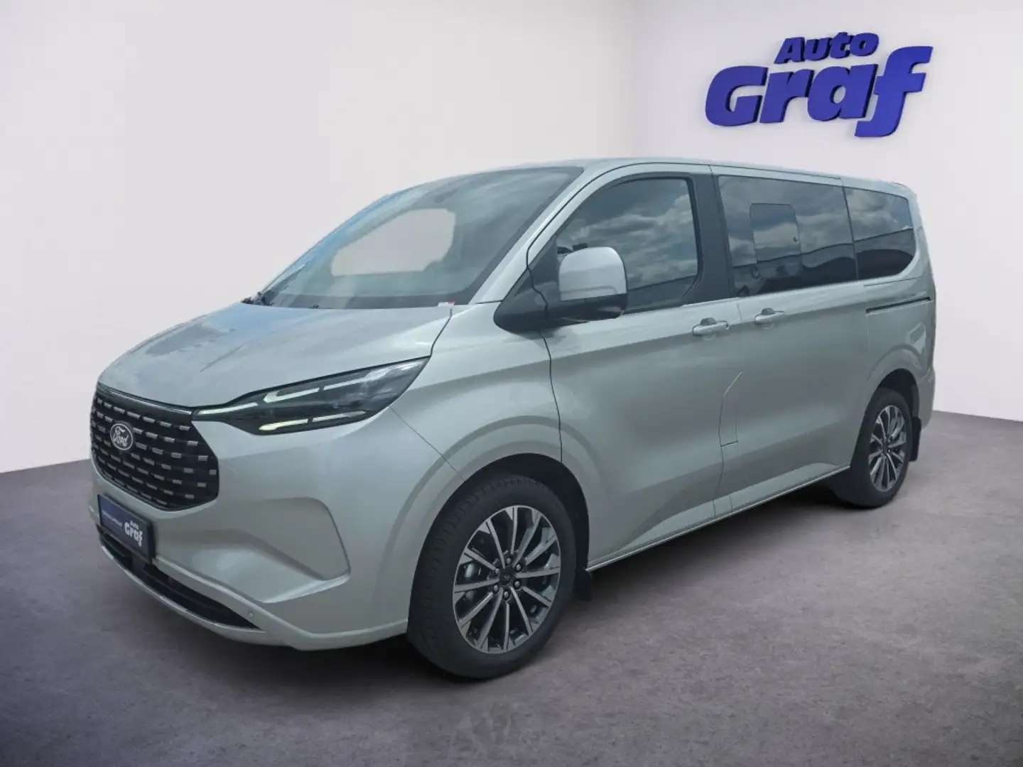 Ford Tourneo Custom Bus 2.5 PHEV 340 L1H1 FWD Titanium X Silber - 1