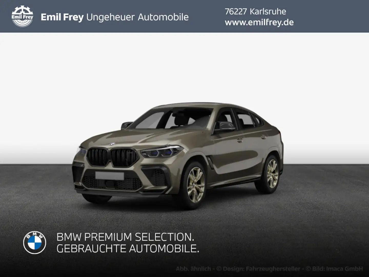 BMW X6 M Competition *Pano*AHK* Braun - 1