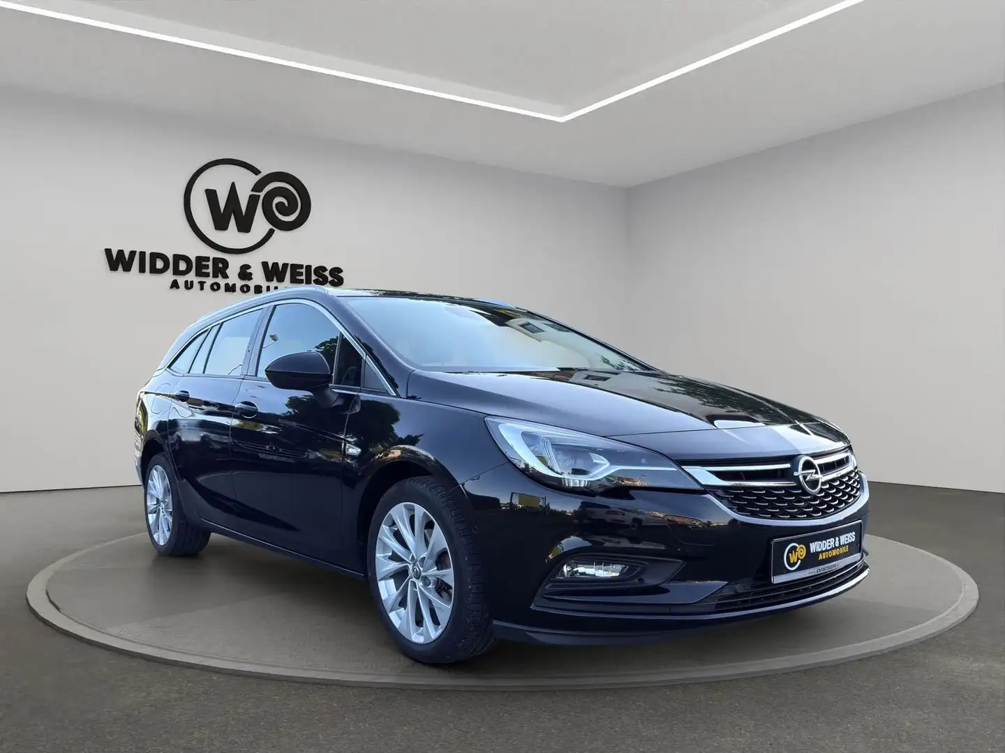 Opel Astra 1.4 Turbo Innov. AUTOMATIK/LED/ASSIST/AHK Schwarz - 2