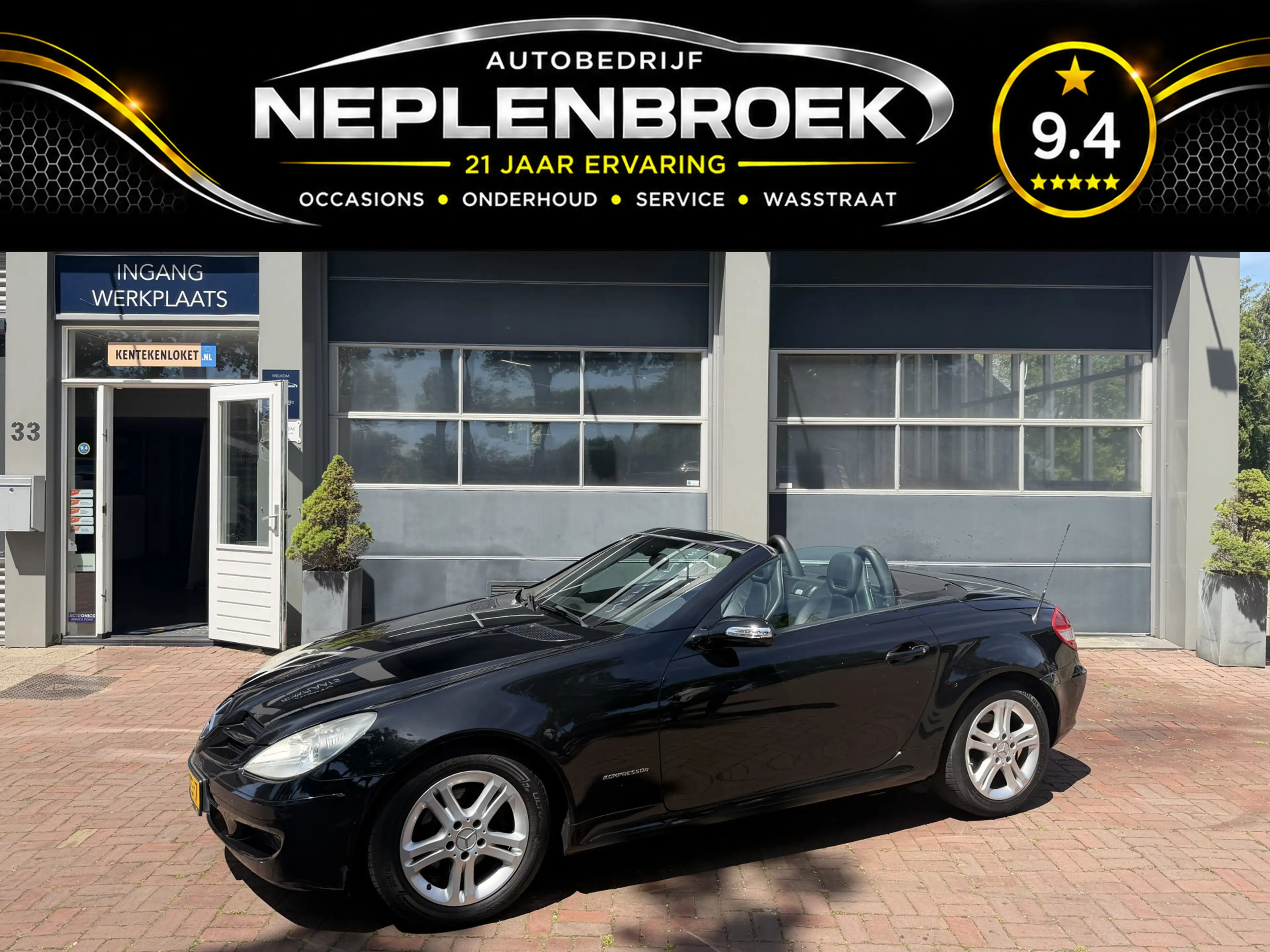 Mercedes-Benz SLK 200 K. Automaat | Navi | Winterpakket | Leder 05-2005