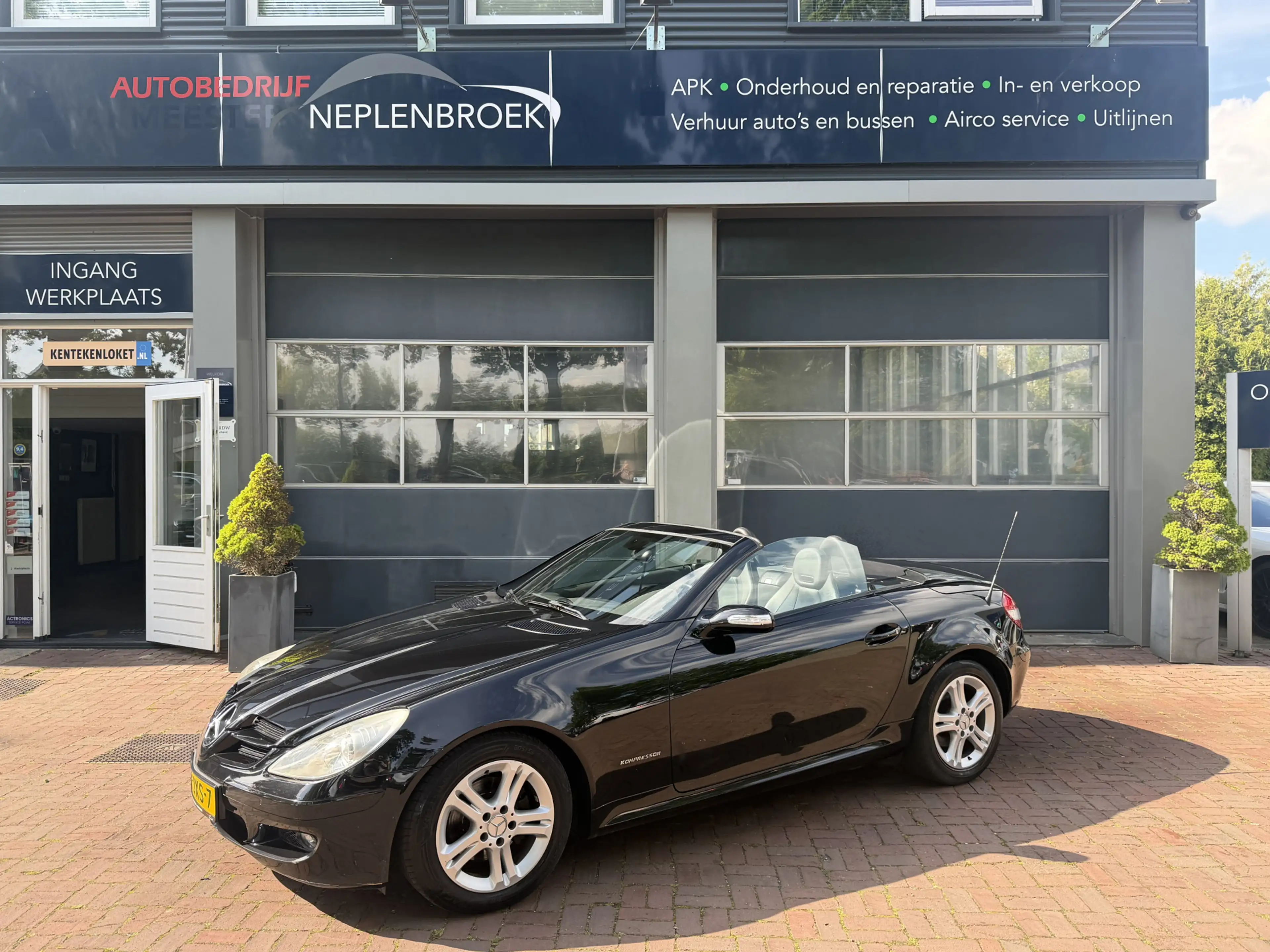 Mercedes-Benz SLK 200 K. Automaat | Navi | Winterpakket | Leder  05-2005 — photo 14