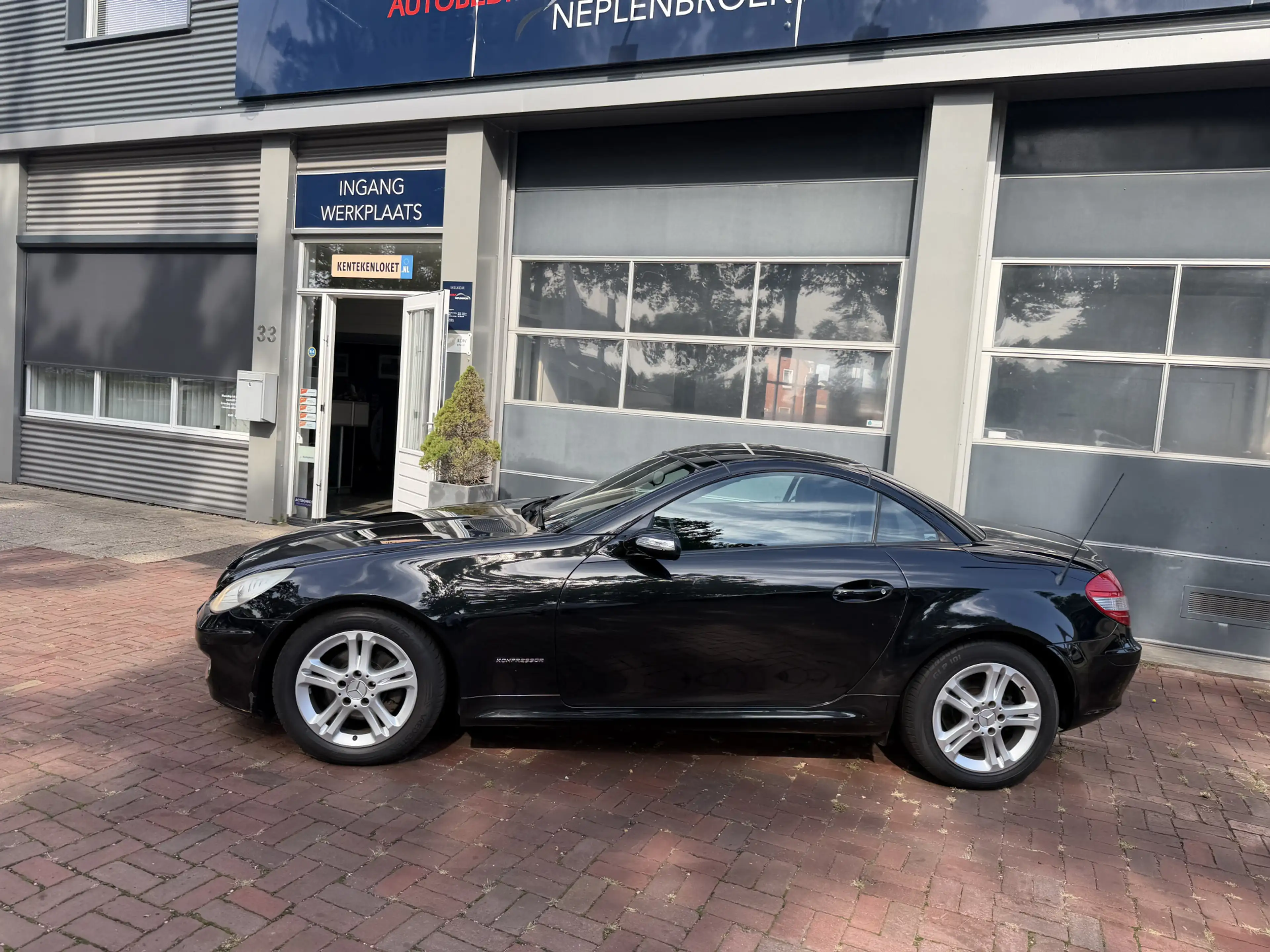 Mercedes-Benz SLK 200 K. Automaat | Navi | Winterpakket | Leder  05-2005 — photo 3