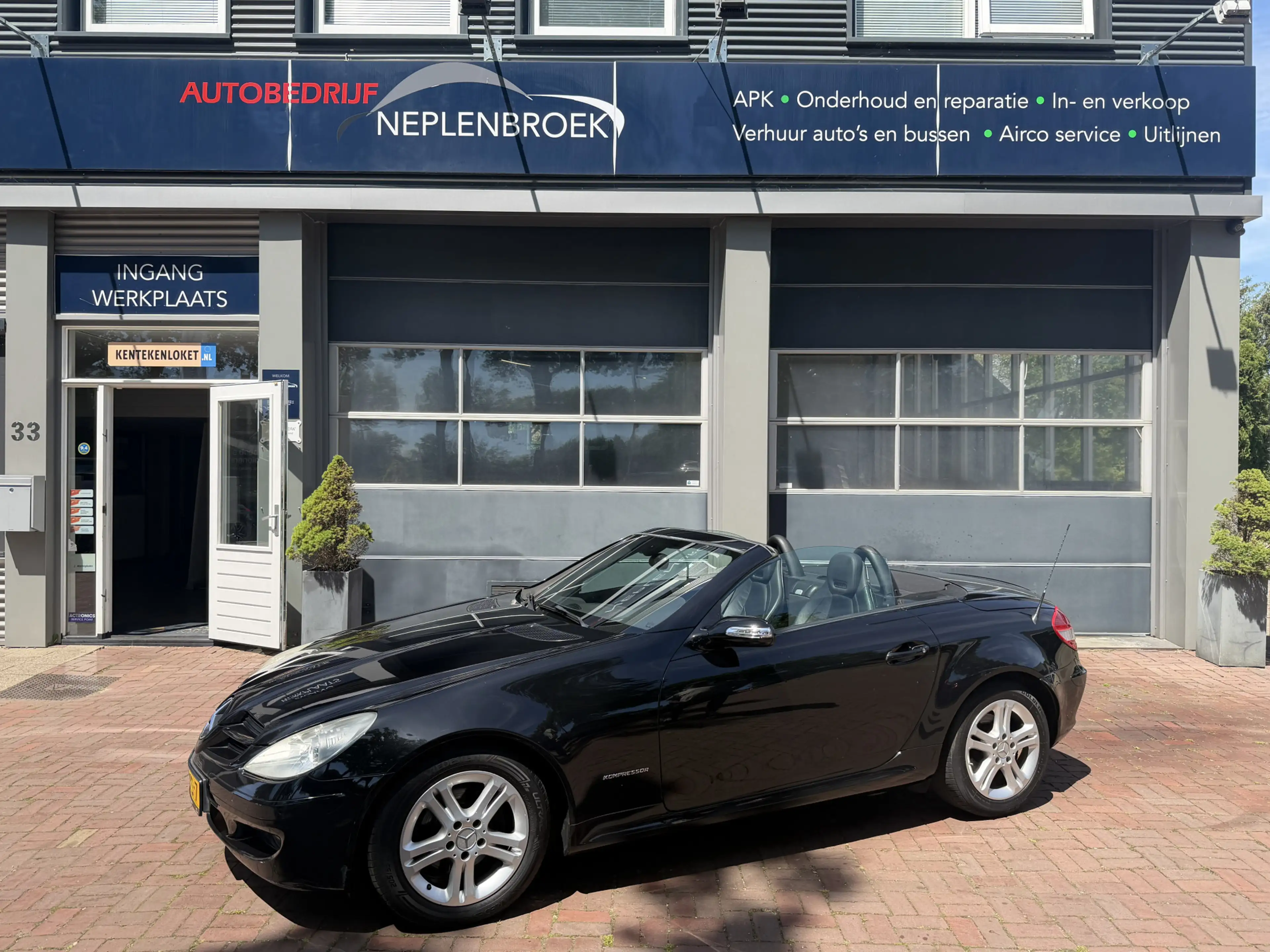 Mercedes-Benz SLK 200 K. Automaat | Navi | Winterpakket | Leder  05-2005 — photo 22