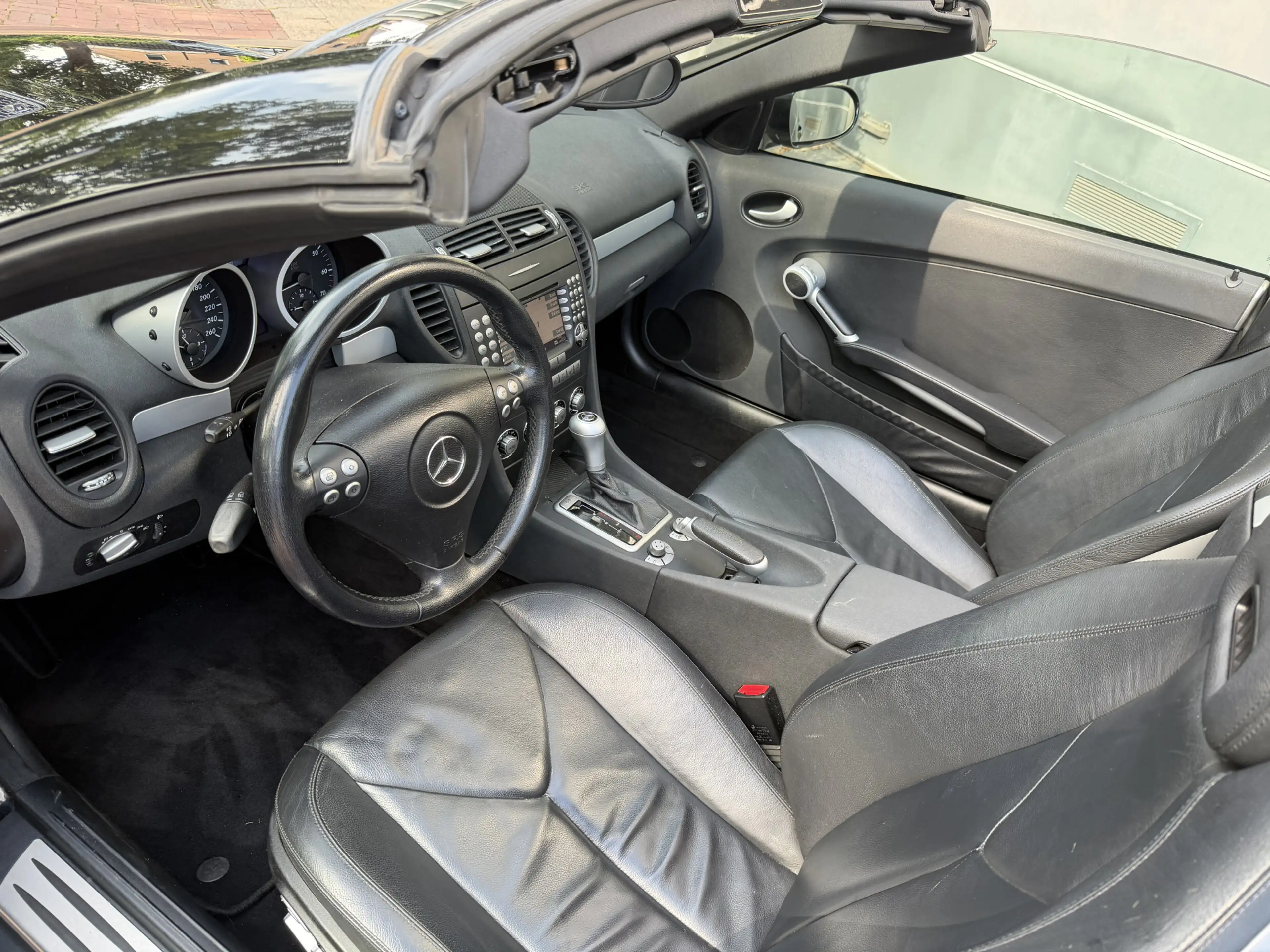 Mercedes-Benz SLK 200 K. Automaat | Navi | Winterpakket | Leder  05-2005 — photo 7