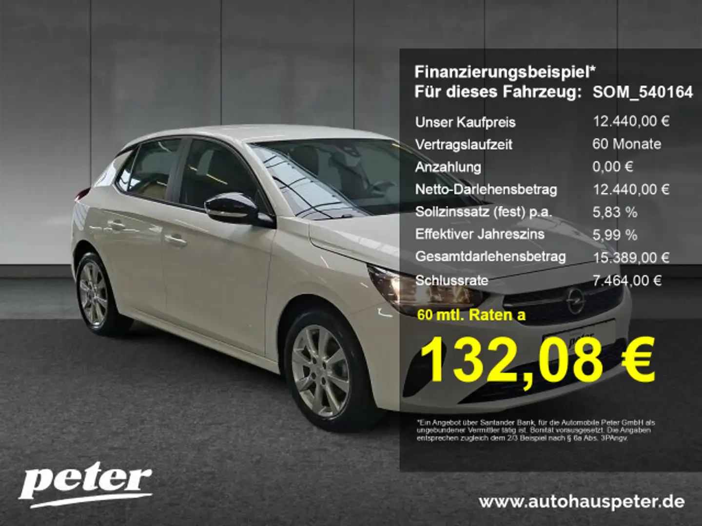 Opel Corsa Corsa F 1.2 Edition Klima Sitzheizung Allwetter Blanc - 1