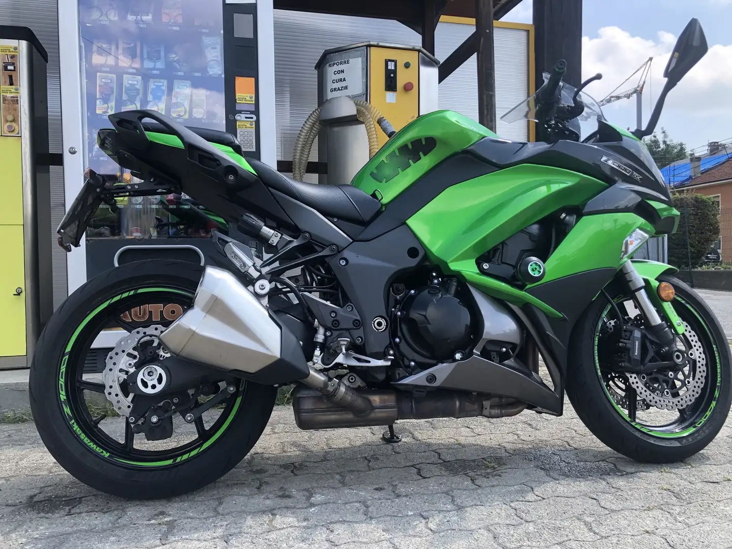 Kawasaki Z1000 SX sport tourer Verde - 1