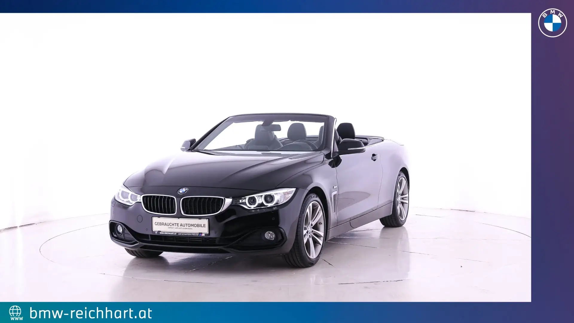 BMW 420 i Schwarz - 1