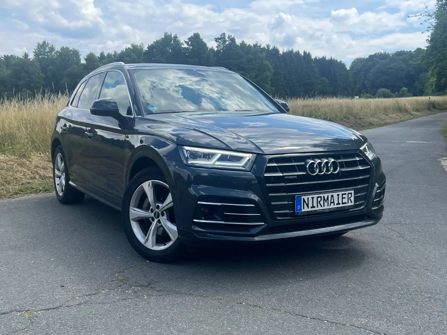 Audi Q5 55 TFSI E S-LINE, PANO, LEDER, MASSAGE, AHK, Gris - 1
