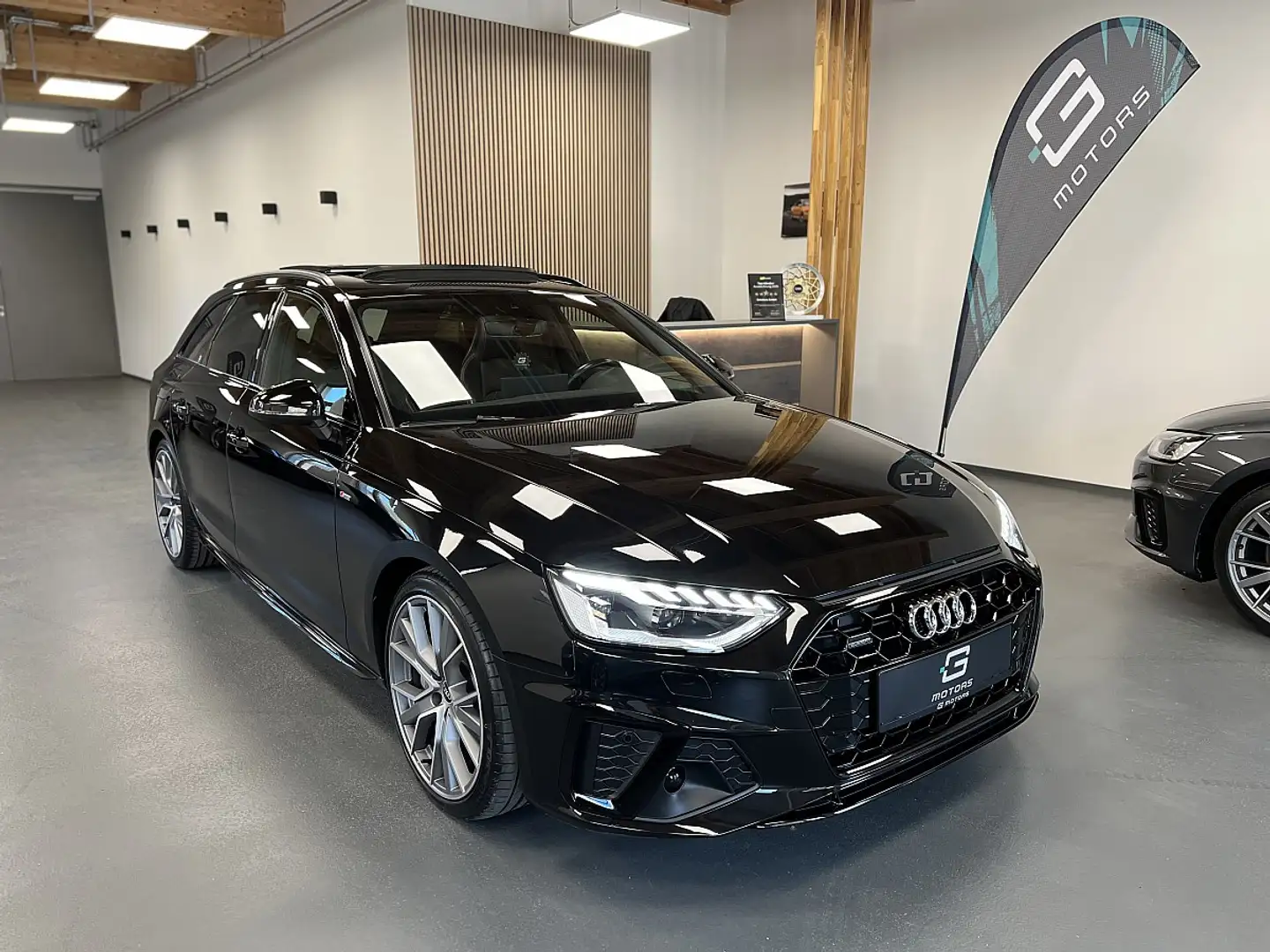 Audi A4 40 TFSI SPORT QUATTRO 3X SLINE BLACK PANO MYTHO... Noir - 2