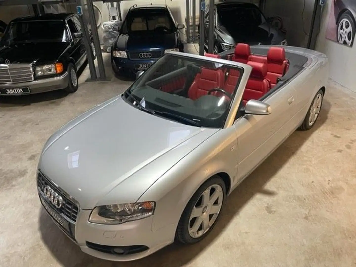 Audi S4 Cabriolet *Scheckheft/Garantie/6-Gang/Carbon* Silber - 1