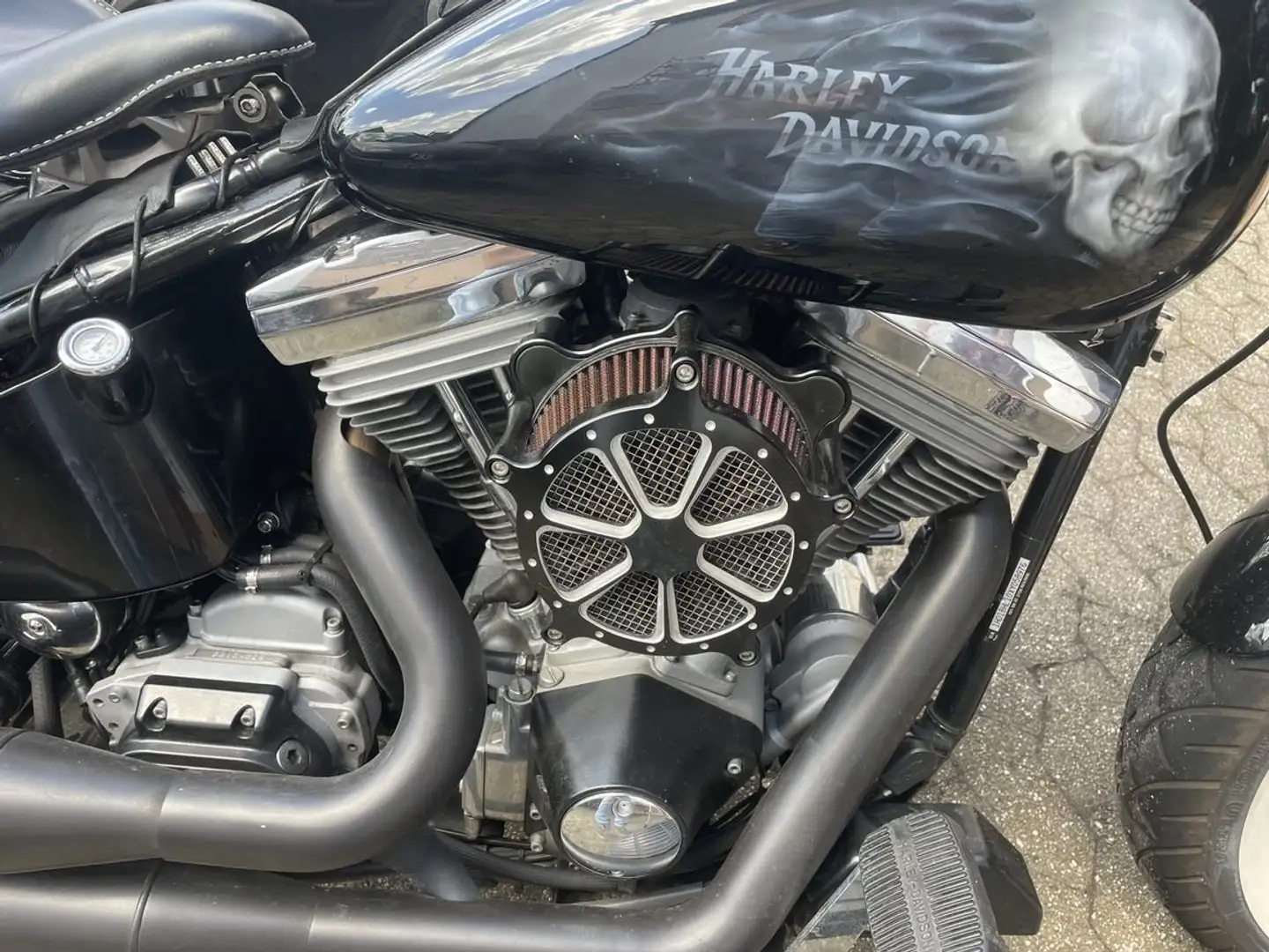 Harley-Davidson Softail Umbau zum Bobber Noir - 1