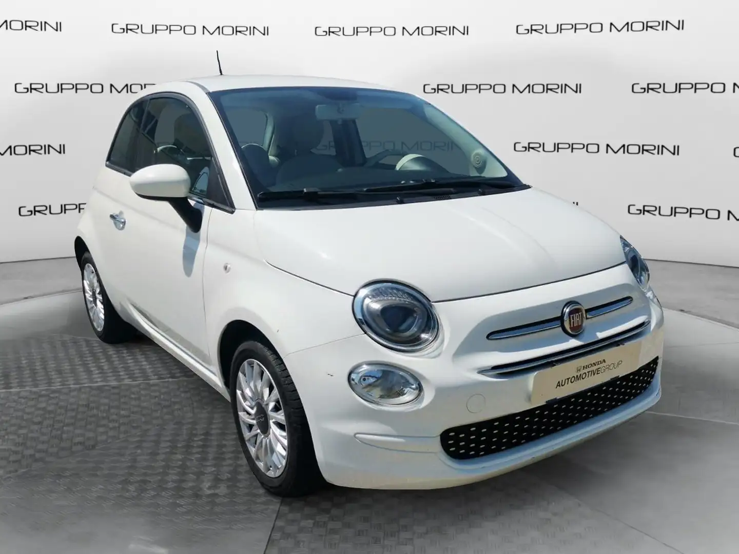 Fiat 500 1.2 69cv Lounge Blanc - 1