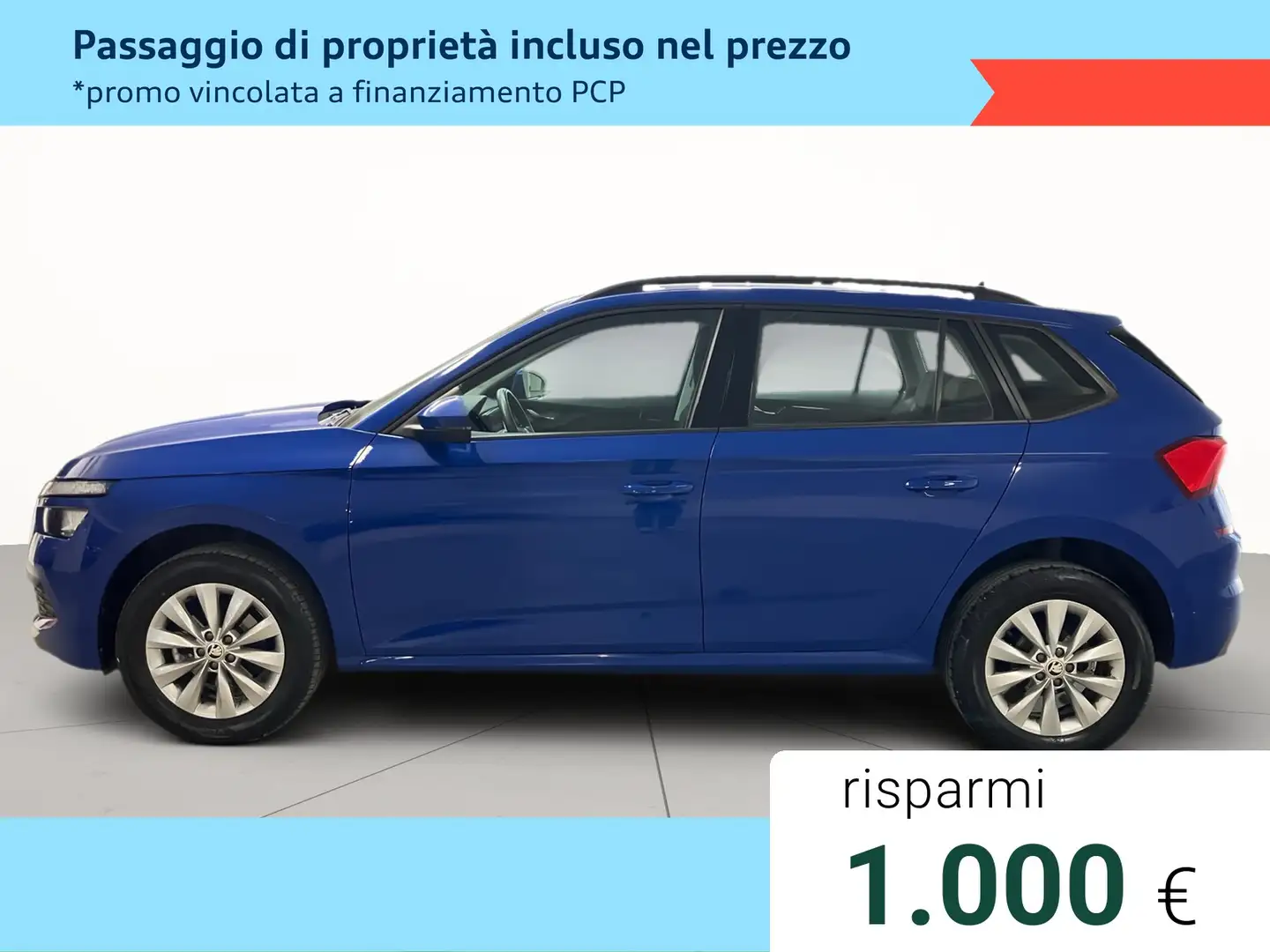 Skoda Kamiq 1.0 g-tech Ambition 90 CV Blu/Azzurro - 2