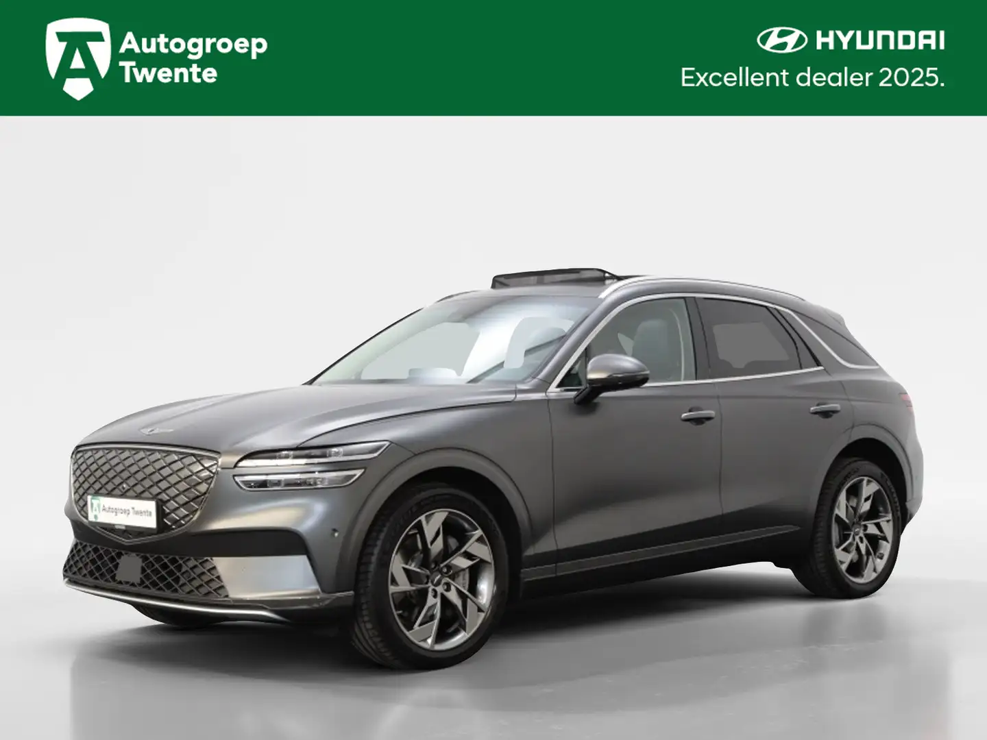 Genesis GV70 E Sport | Lexicon Audio | Nappa Leer | Outdoor Pac Gris - 1