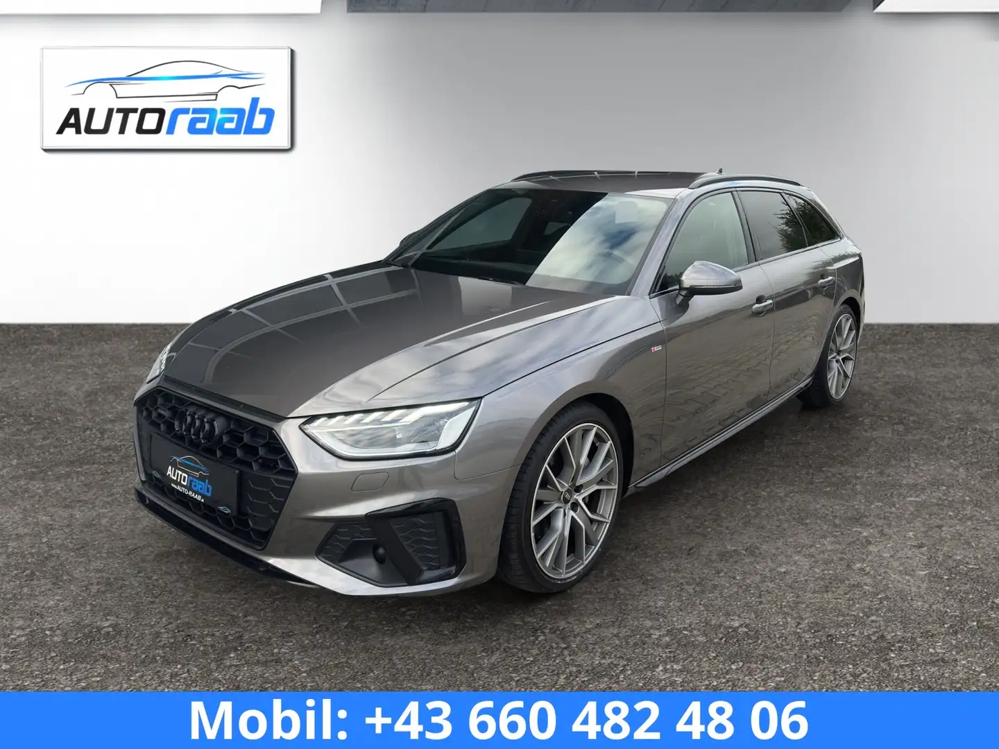 Audi A4 40 TDI quattro S line S-tronic *LED*AHV*VIRTUAL* Grau - 1