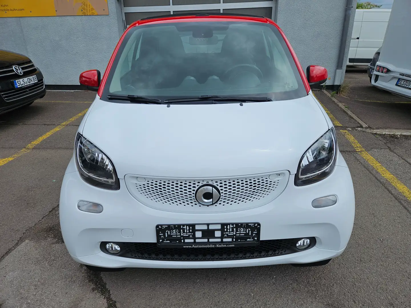 smart forTwo Cabrio Klima Sitzheizung Automatik Weiß - 2