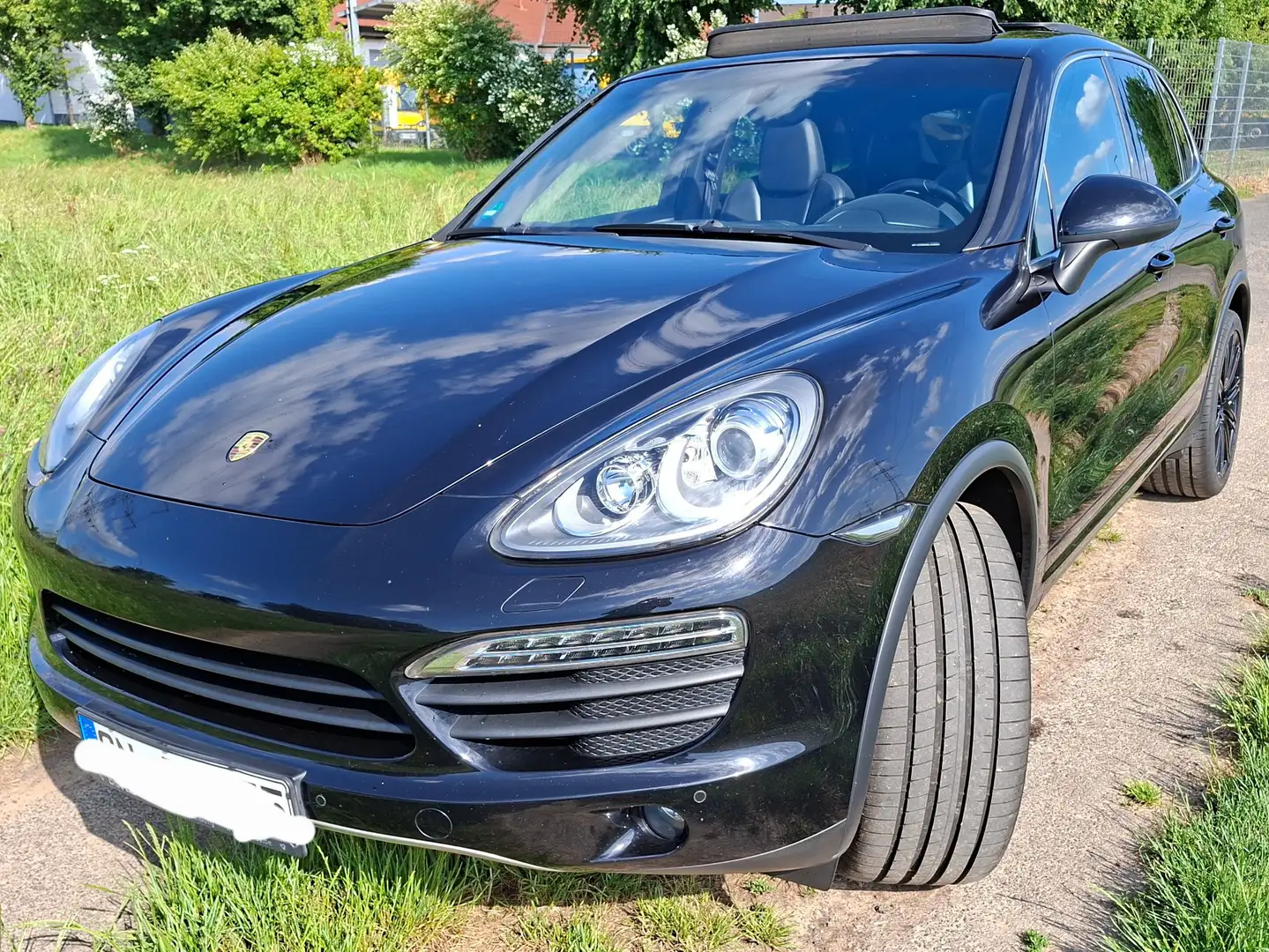 Porsche Cayenne S Voll,Sportausp,21 Zoll,Luftfw.,8xneu bereift Schwarz - 1