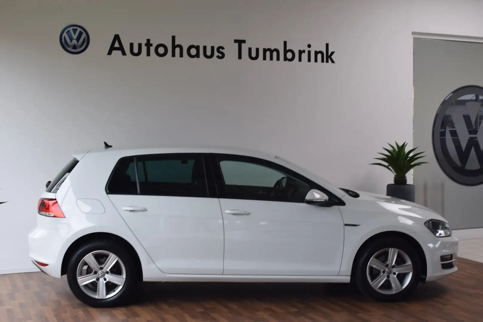 Volkswagen Golf LOUNGE TDI Navi GJR Blanc - 2