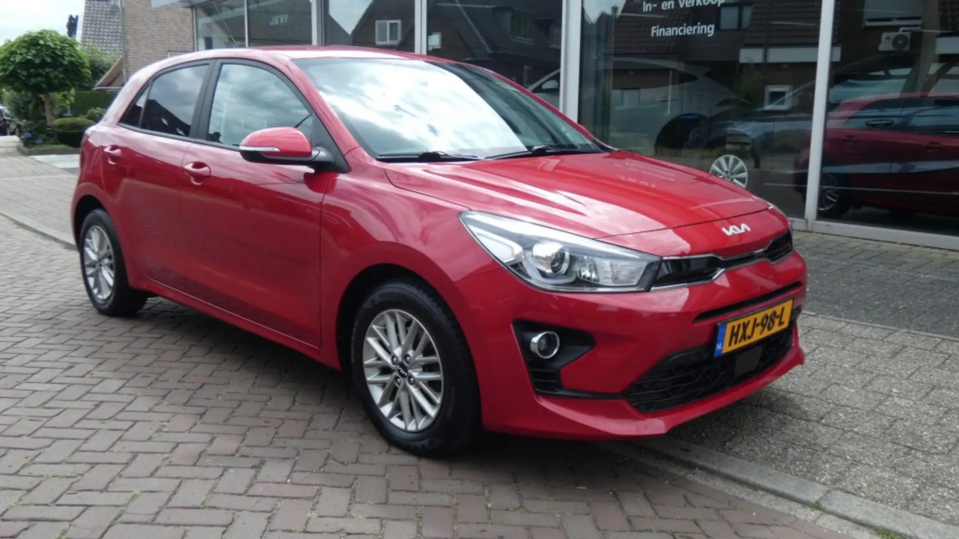 Kia Rio 1.0 T-GDI  DynamicPlusLine * LEDER * CRUISE * A.C Rood - 1