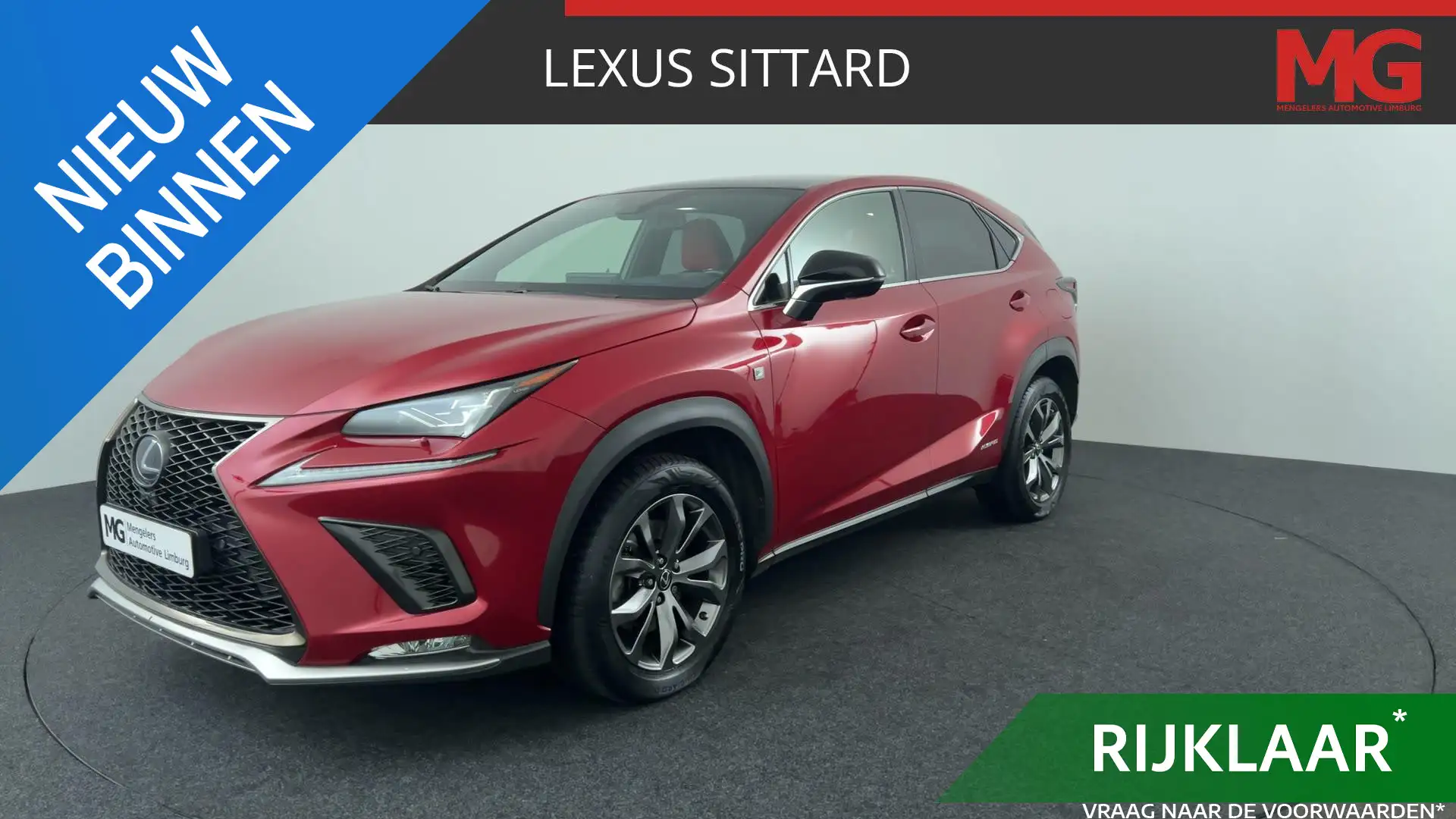 Lexus NX 300h AWD F Sport Premium Rosso - 1