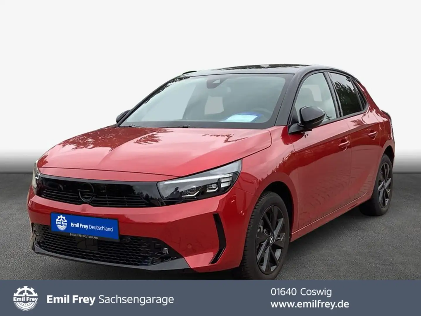 Opel Corsa 1.2 Direct Injection Turbo GS Matrix-LED Rouge - 1