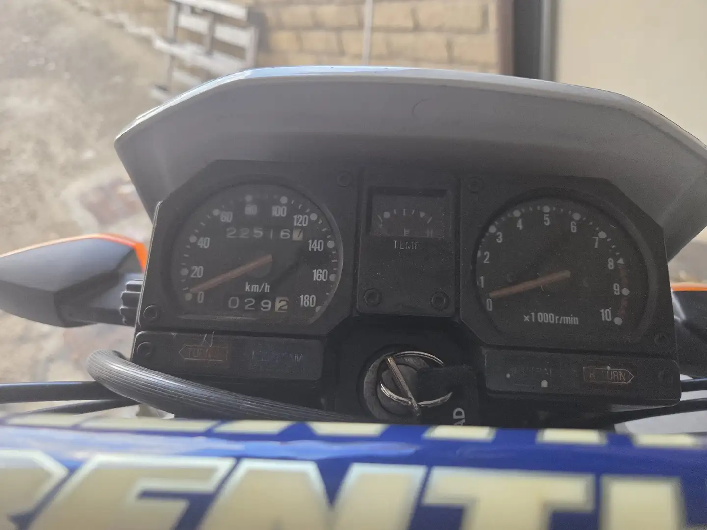 Kawasaki KLR 600 avv elettrico Bianco - 2