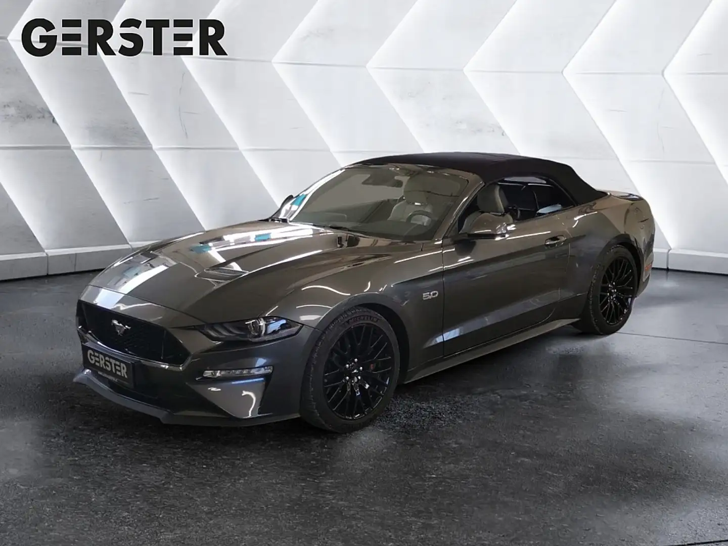 Ford Mustang 5,0 Ti-VCT V8 GT Cabrio Aut. Grau - 1