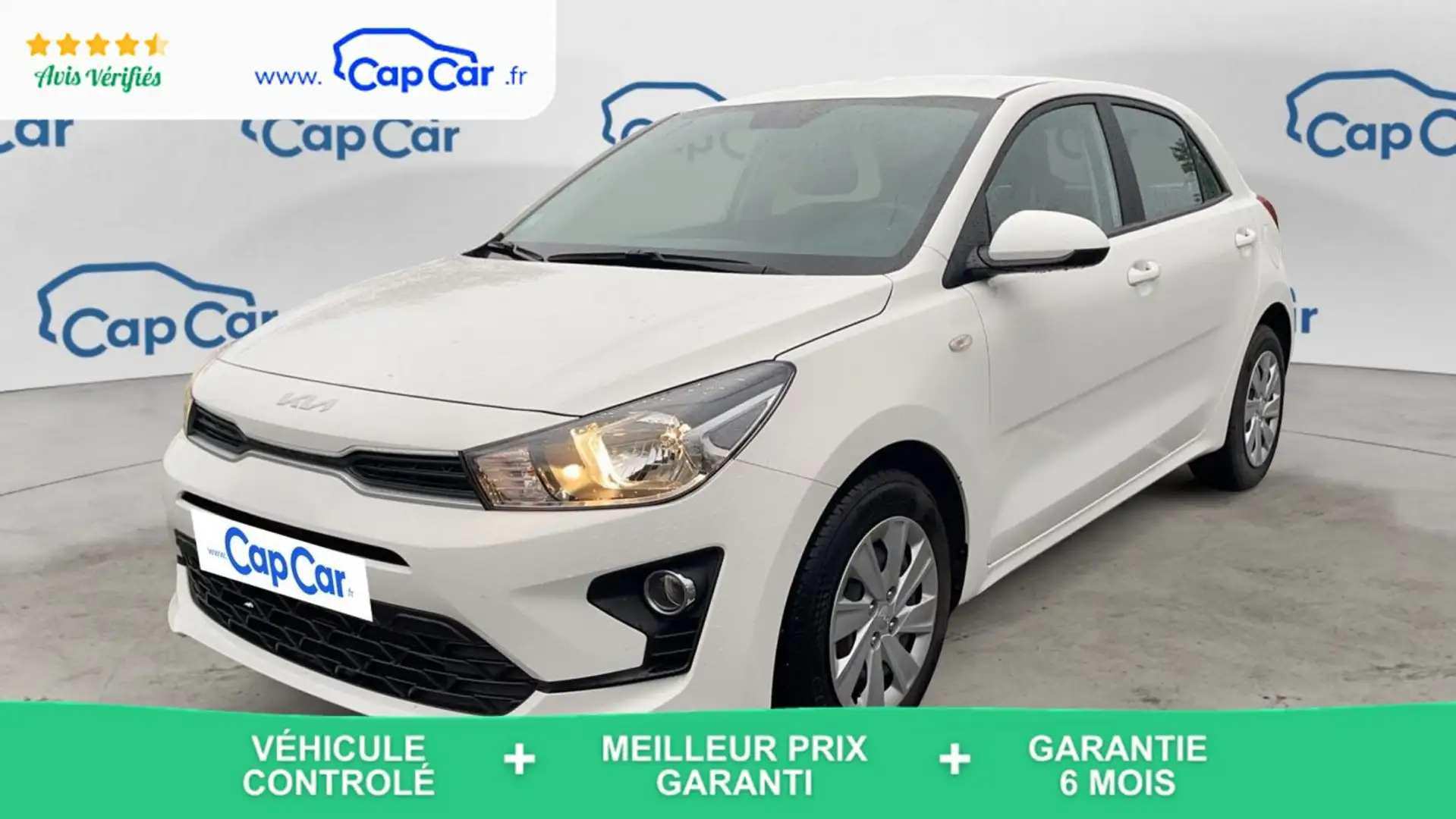 Kia Rio 1.2 84 Motion Blanc - 1