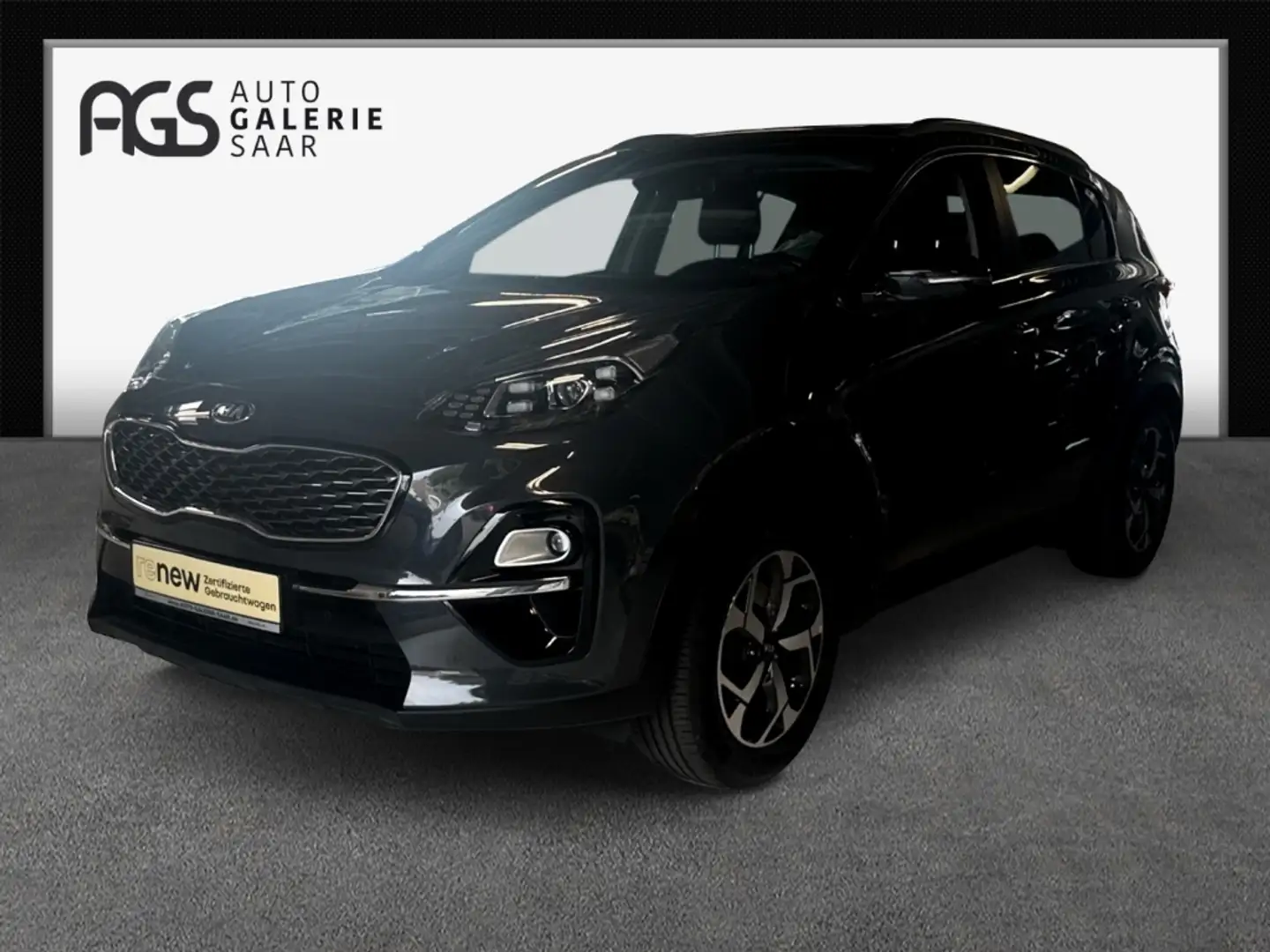 Kia Sportage Dream Team 2WD 1.6 GDI EU6d-T Navi Leder Sitzheizu Grijs - 1