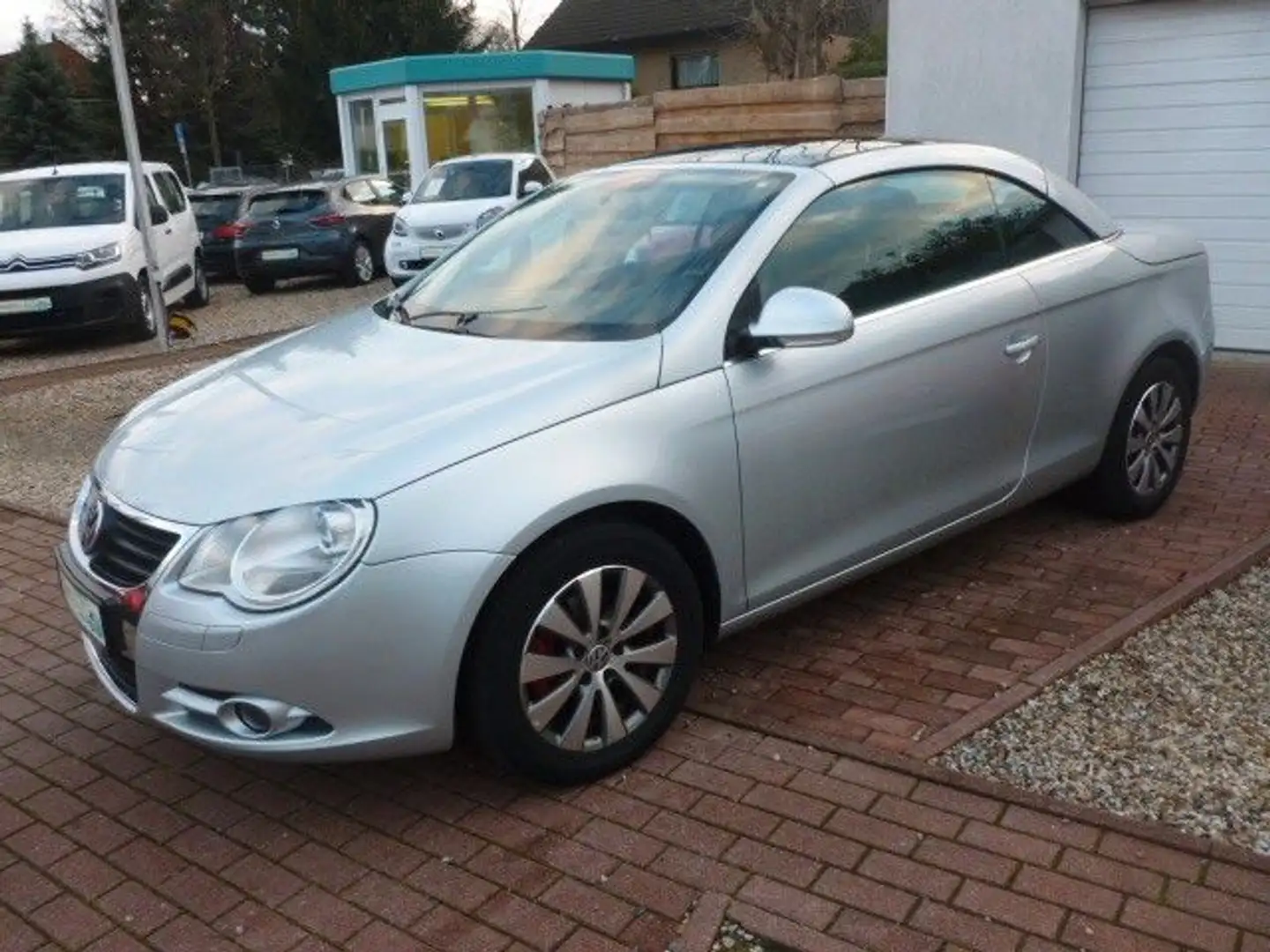 Volkswagen Eos 1.6 FSI Cabrio/Coupe´/Klima/Leder/Sitzhzg Argento - 1