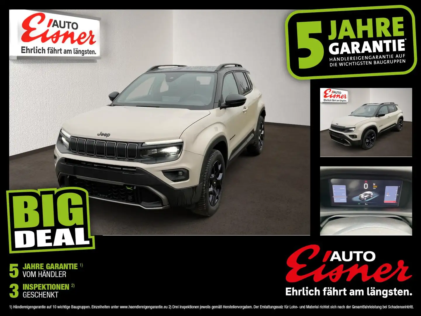 Jeep Avenger 1.2 T3 OVERLAND 4XE Schwarz - 1