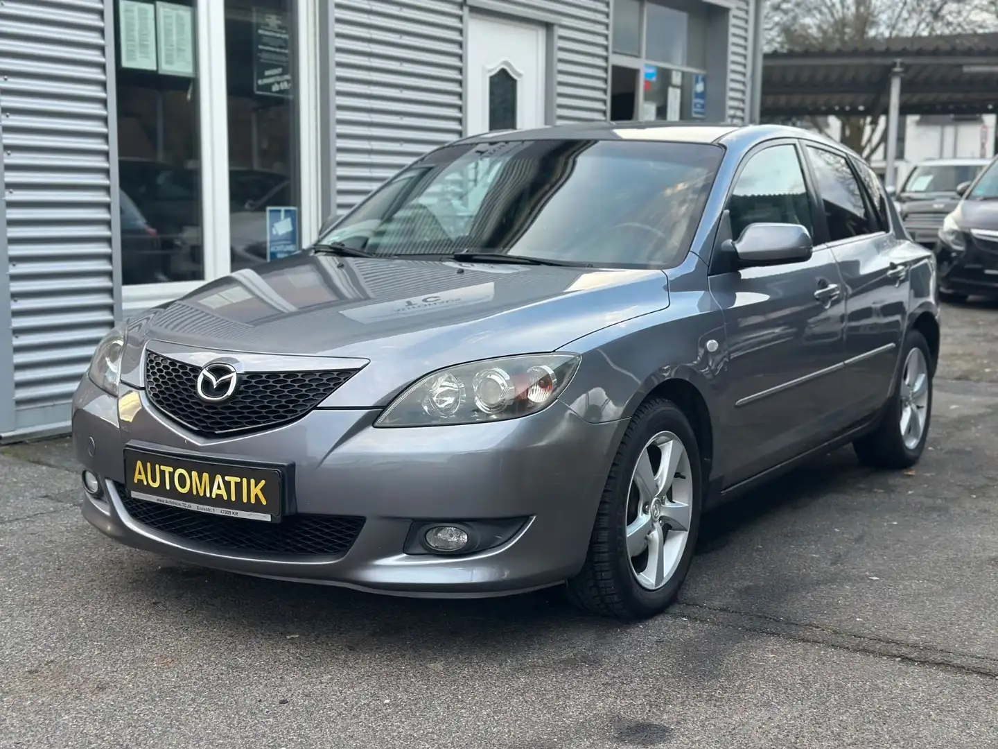 Mazda 3 Lim. 1.6 AUTOMATIK+KLIMA Gris - 1