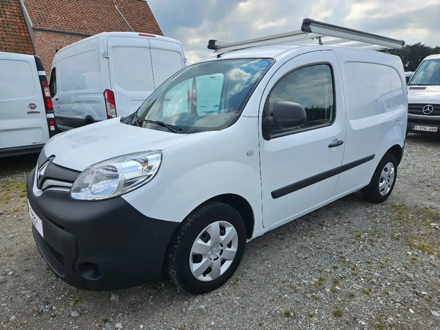 Renault Kangoo 1.5DCI 90PK AIRCO ALU DAKREK TREKHAAK Wit - 2
