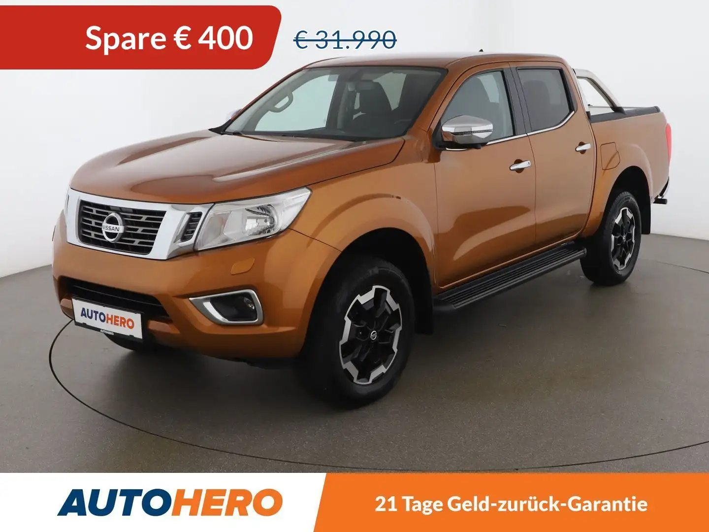 Nissan NP300 2.3 dCi N-Connecta Double Cab 4x4 *NAVI*360*SHZ* Portocaliu - 1