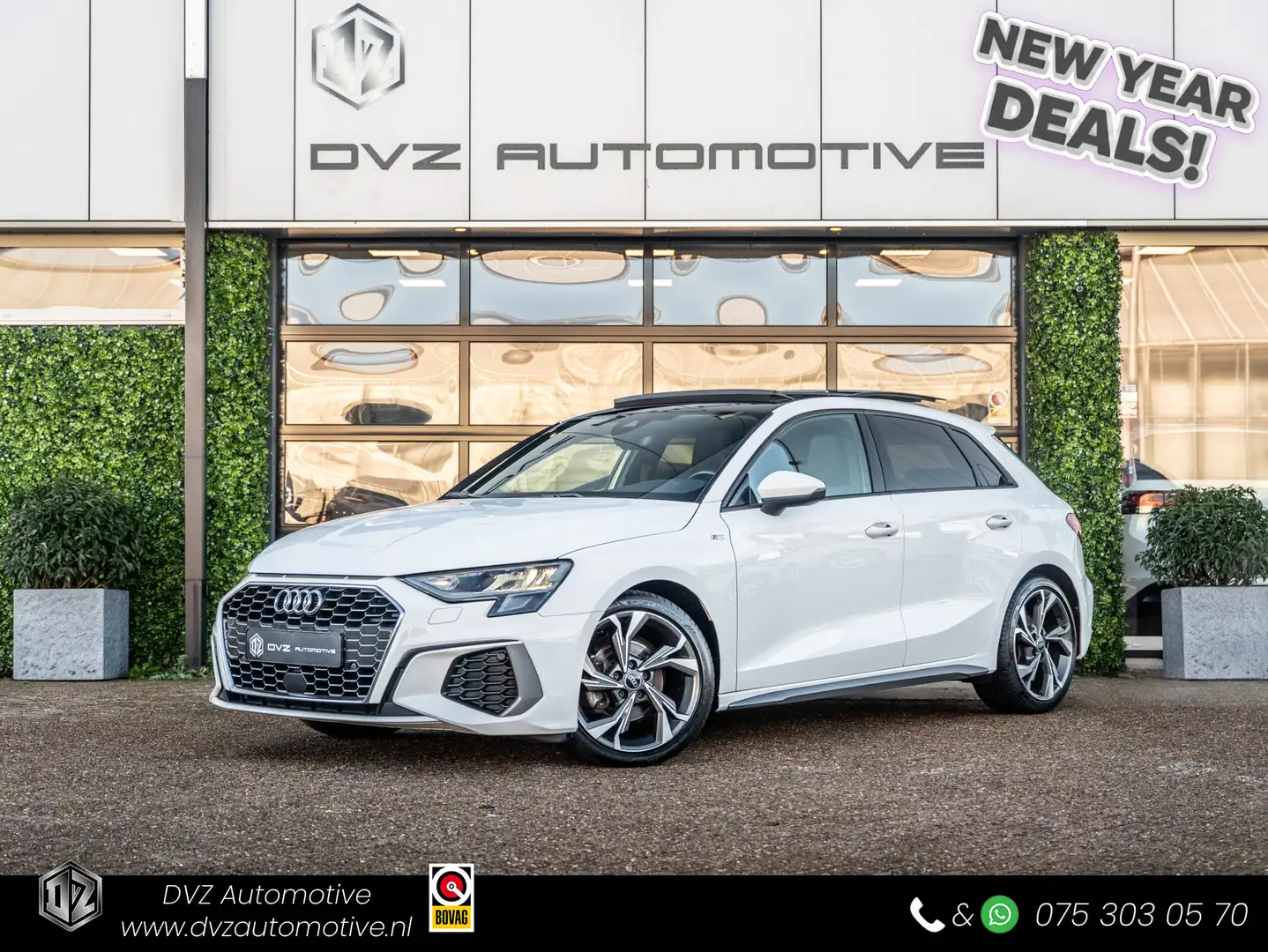 Audi A3 Sportback 35 TDI 150PK DSG S edition | Pano | B&O Weiß - 1