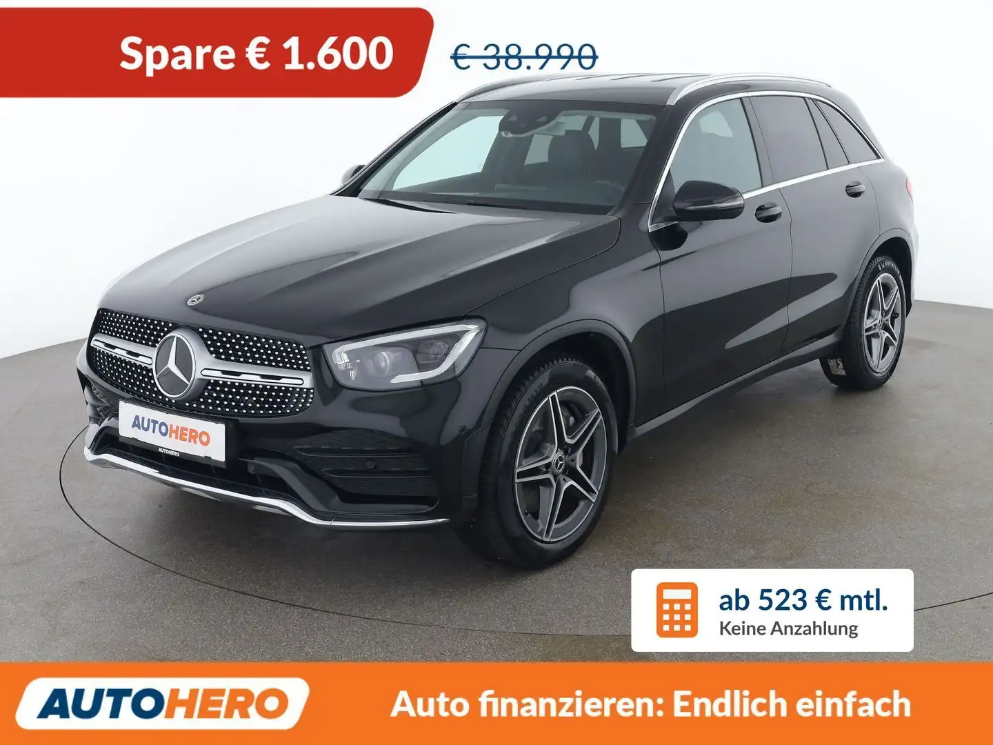 Mercedes-Benz GLC 220 GLC 220 d 4Matic AMG Line Schwarz - 1