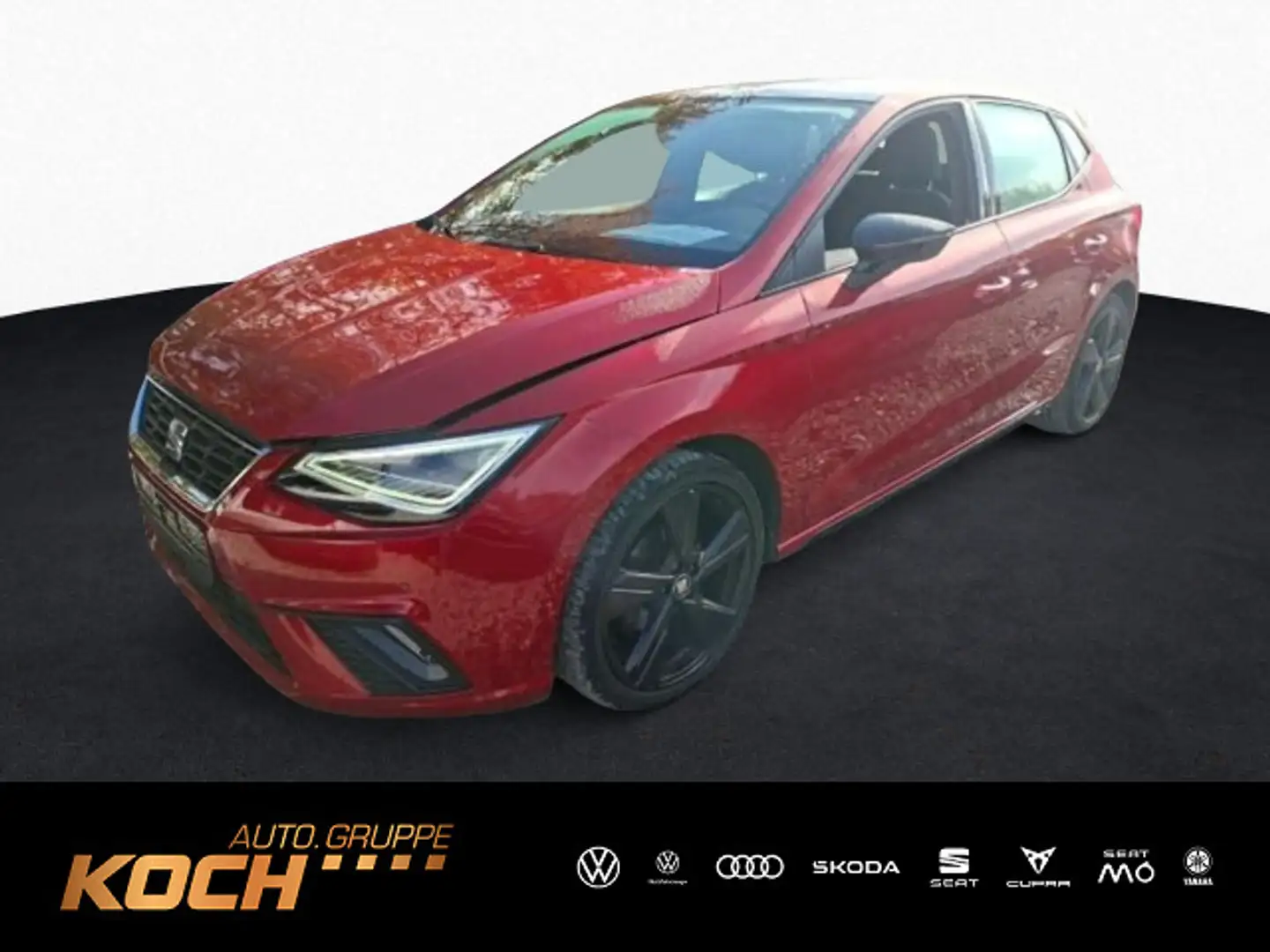 SEAT Ibiza FR 1.0TSI DSG Pano Navi AHK LED Rood - 1