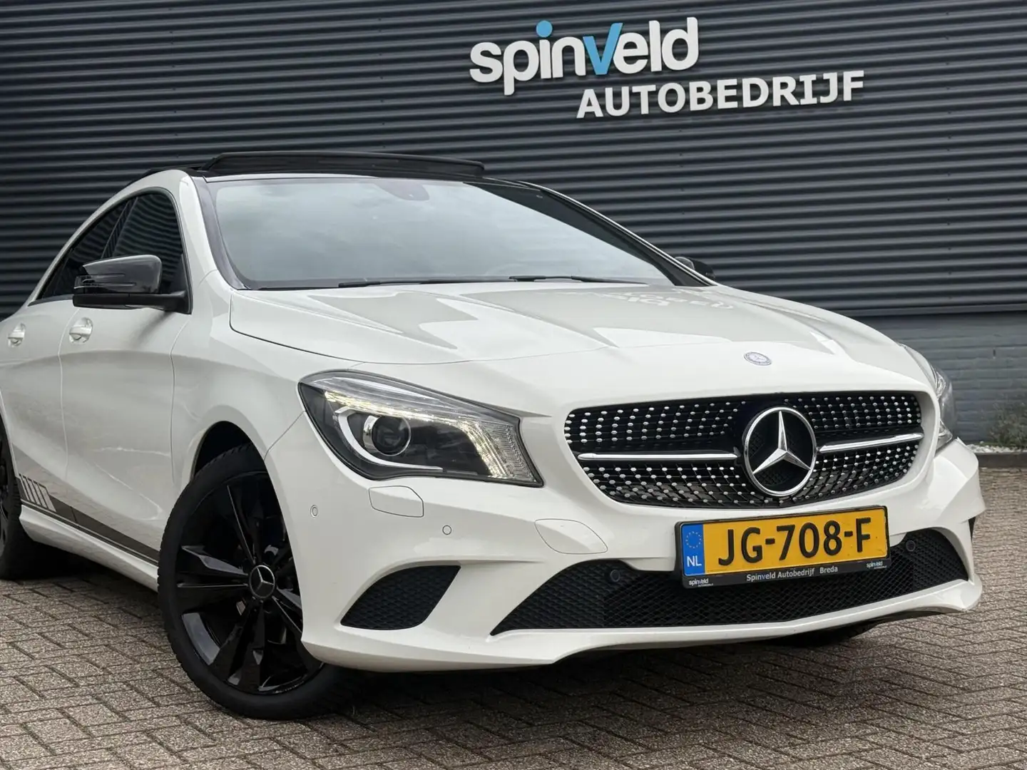Mercedes-Benz CLA 180 Prestige BJ`14 Schuifdak Navi Cruise Blanc - 2